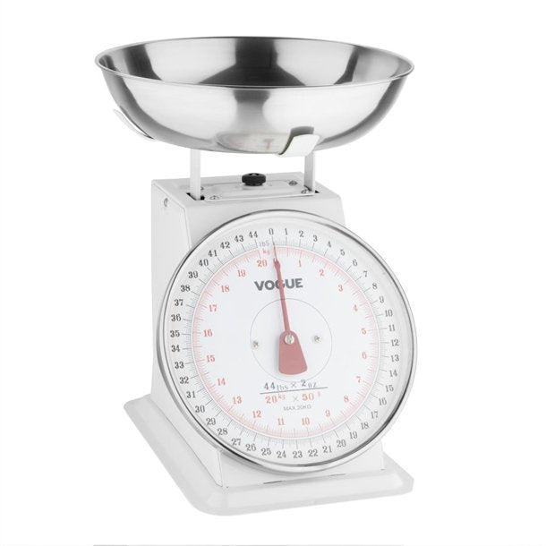 Light Gray Vogue Weighstation Heavy Duty Kitchen Scale 20kg