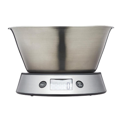 Dark Gray Taylor Pro Weighing Bowl Dual Digital Kitchen Scale 5kg