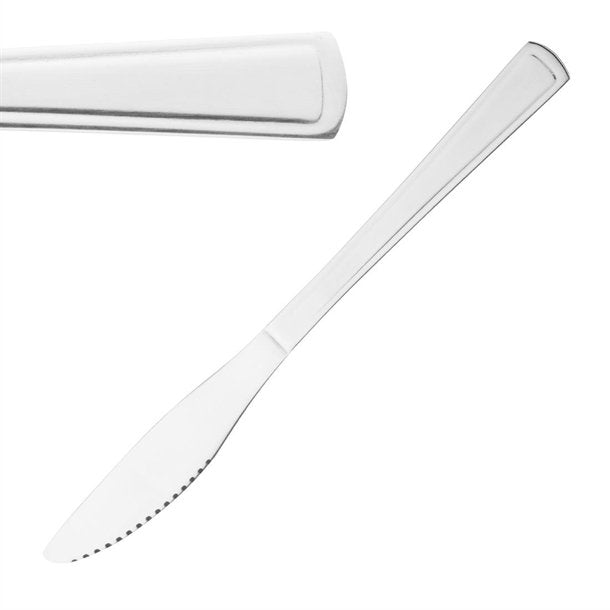 Lavender Nisbets Essentials Table Knives (Pack of 12)
