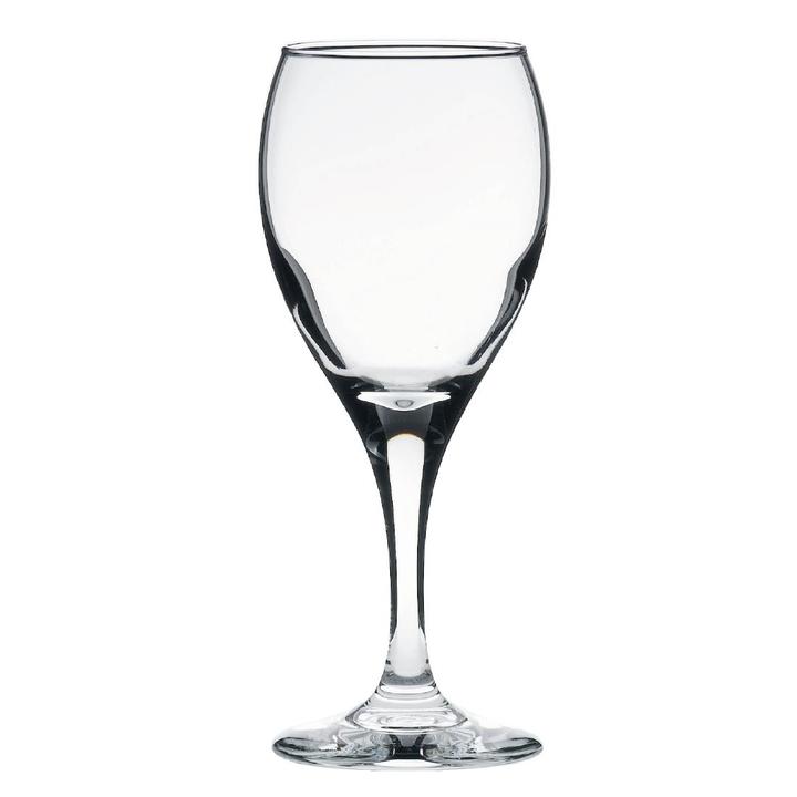 Dark Slate Gray Libbey Teardrop Wine Glasses 250ml (Pack of 12)