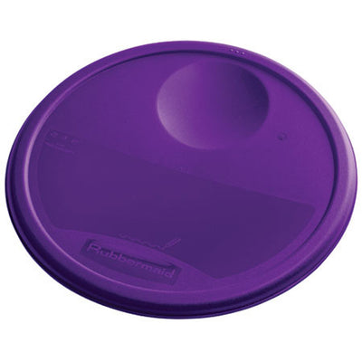 Dark Slate Blue Rubbermaid Round Container Lid - Small Purple