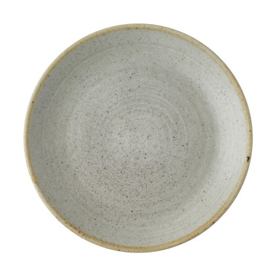 Dark Gray Churchill Stonecast Raw Evolve Coupe Plates Grey 165mm (Pack of 12)