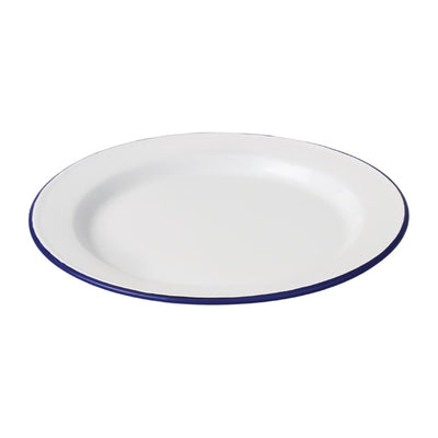 Lavender Olympia Enamel Dinner Plates 300mm (Pack of 6)
