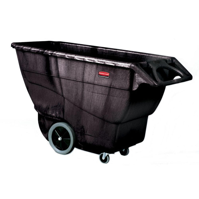 Black Rubbermaid Tilt Truck 0.8M³ - Heavy Duty