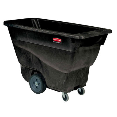 Black Rubbermaid Tilt Truck 0.4M³ - Heavy Duty