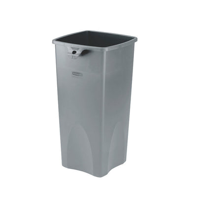 Light Slate Gray Rubbermaid Square Container 87 L - Grey