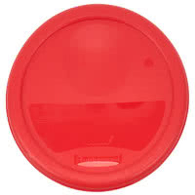 Tomato Rubbermaid Round Container Lid - Small Red