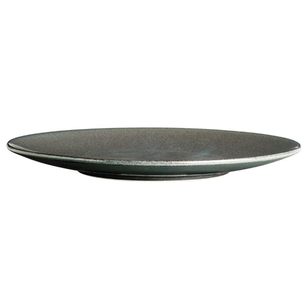 Dim Gray Rene Ozorio Wabi Sabi Coupe Plates Galet 285mm (Pack of 6)