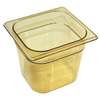 Tan Rubbermaid Gastronorm Food Pan 1/6 150mm