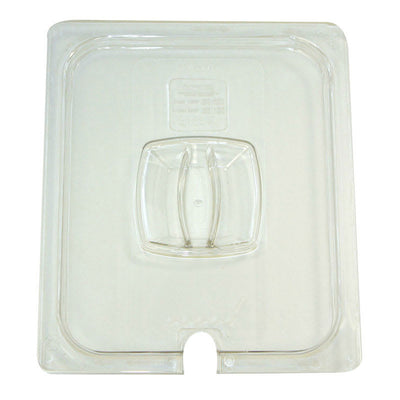 Light Gray Rubbermaid Notched Hard Cover 1/2