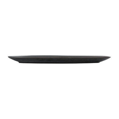 Dark Slate Gray Olympia Fusion Oval Plate 250mm (Pack of 6)