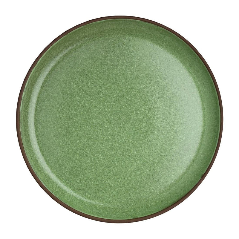 Slate Gray Maham Studio Spice Cardamon Plates 240mm (Pack of 12)