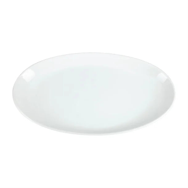White Smoke Olympia French Deep Oval Plates 500mm