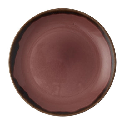 Sienna Dudson Harvest Plum Coupe Plate 8.67 inch Box 12