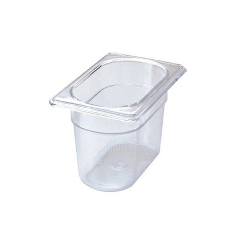 Light Gray Rubbermaid Gastronorm Food Pan 1/9 100 mm