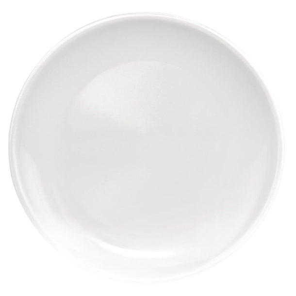 Lavender Olympia Cafe Coupe Plate White - 200mm 8" (Box 12)