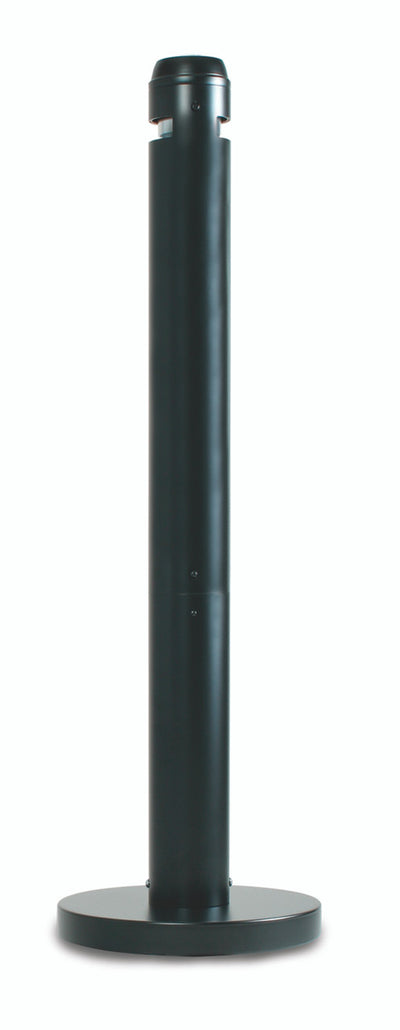 Dark Slate Gray Rubbermaid Smokers Pole - Black