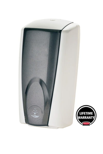 Light Gray Rubbermaid 1100ml Generic Autofoam Soap Dispenser - White/Grey