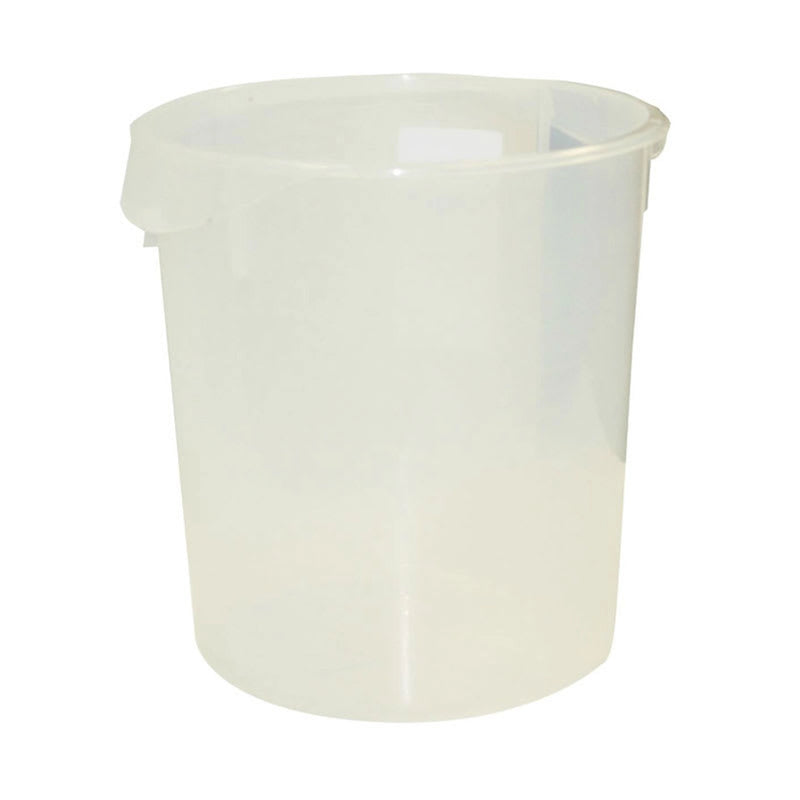 Light Gray Rubbermaid Round Storage Container 20.8 L