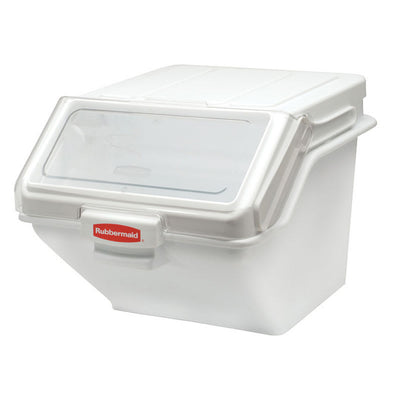 Light Gray Rubbermaid Safety Storage Bin Maxi