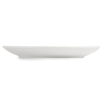 Light Gray Olympia Whiteware Coupe Plates 250mm (Pack of 12)