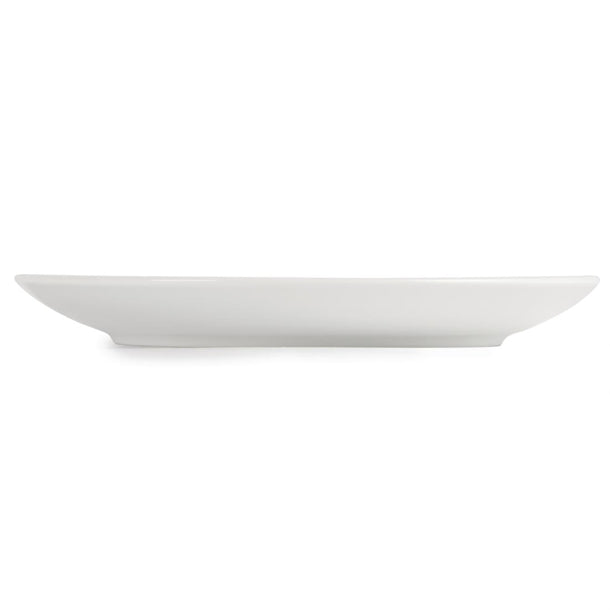 Light Gray Olympia Whiteware Coupe Plates 250mm (Pack of 12)