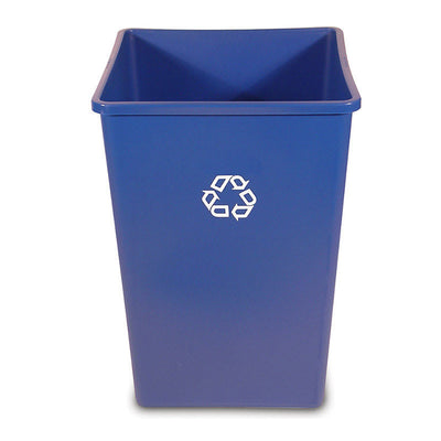 Dark Slate Blue Rubbermaid Square Container 132.5 L - Blue