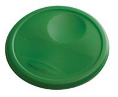 Sea Green Rubbermaid Round Container Lid - Medium Green