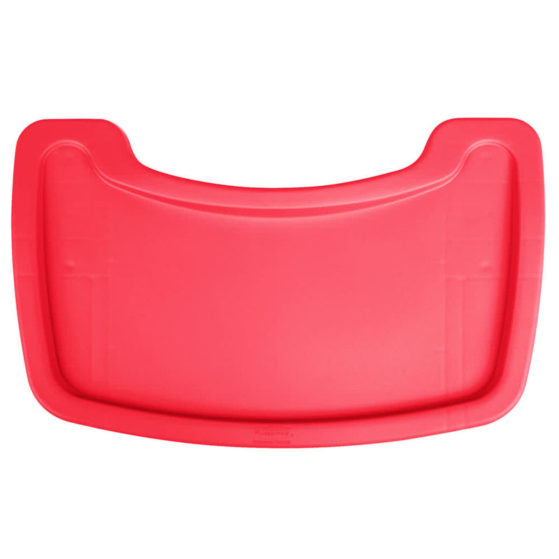 Tomato Rubbermaid Tray For Sturdy Chair - Red