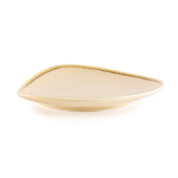 Bisque Olympia Kiln Triangular Plate Sandstone 230mm (Pack of 6)