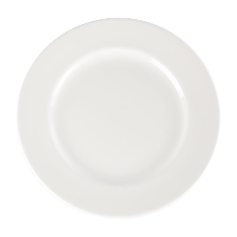 Beige Churchill Whiteware Classic Plates 254mm (Pack of 24)