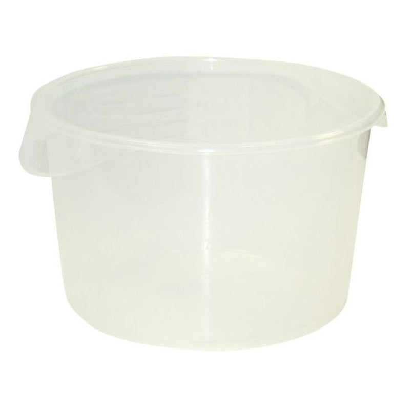 Beige Rubbermaid Round Storage Container 11.4 L