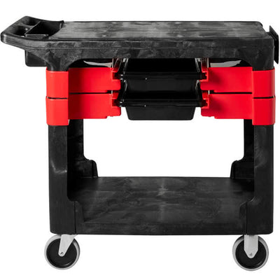 Dark Slate Gray Rubbermaid Trade Cart