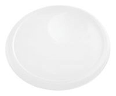 White Smoke Rubbermaid Round Container Lid - Medium White