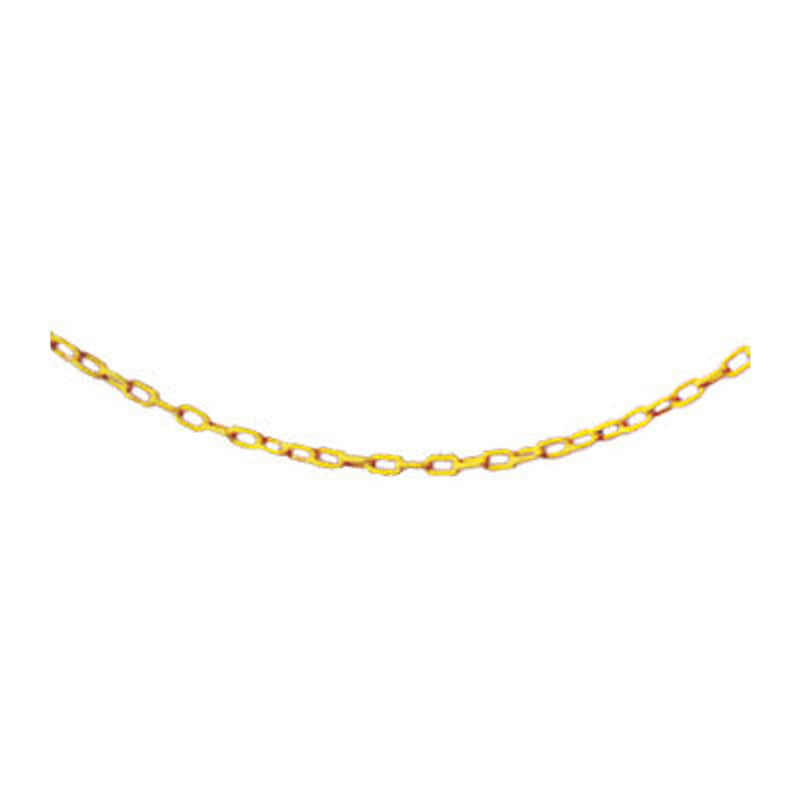 Antique White Rubbermaid Barrier Chain