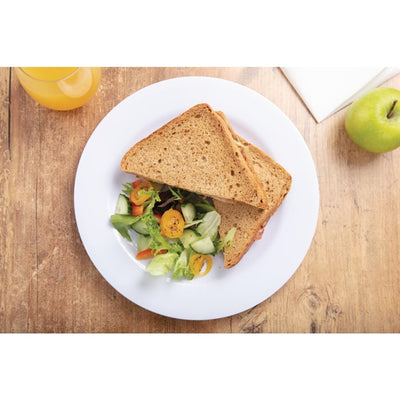 Tan Olympia Kristallon Melamine Plates 254mm (Pack of 6)