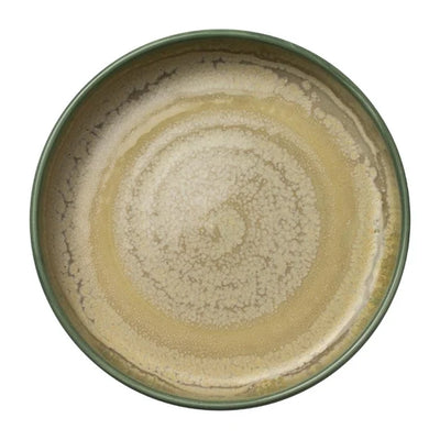 Rosy Brown Steelite Aurora Revolution Jade Round Stacking Trays 135mm (Pack of 12)