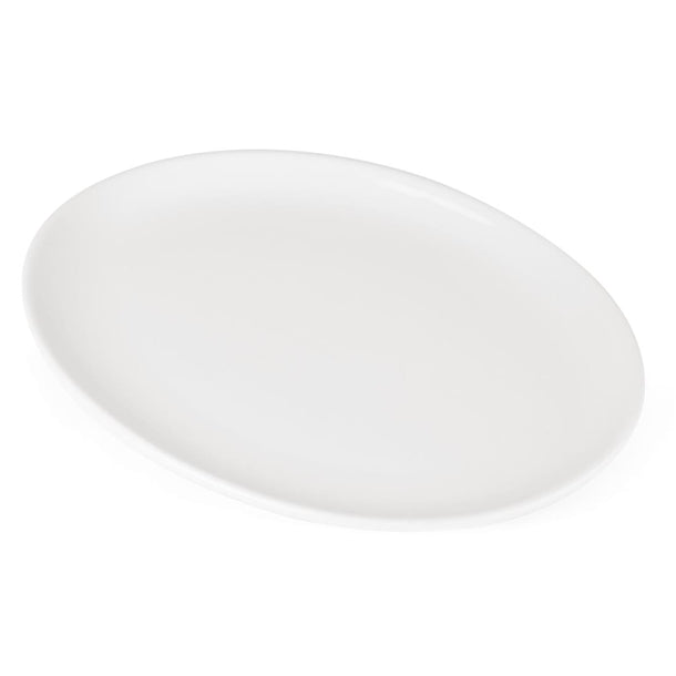 Lavender Athena Hotelware Oval Coupe Plates 305 x 241 mm (Pack of 6)