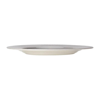 Gray Steelite Willow Mist Gourmet Plates Large Well Grey 285mm (Pack of 6)