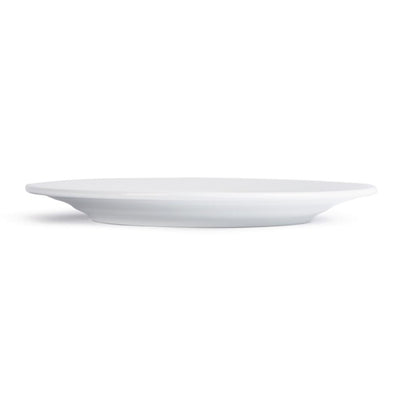 Lavender Royal Porcelain Classic White Wide Rim Plates 240mm (Pack of 12)