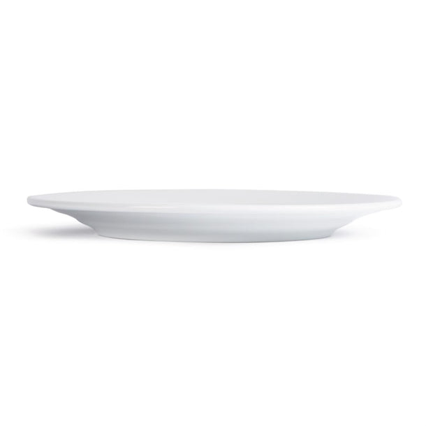 Lavender Royal Porcelain Classic White Wide Rim Plates 240mm (Pack of 12)