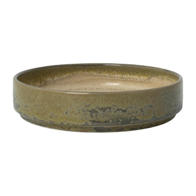 Dim Gray Steelite Aurora Revolution Granite Round Stacking Trays 135mm (Pack of 12)