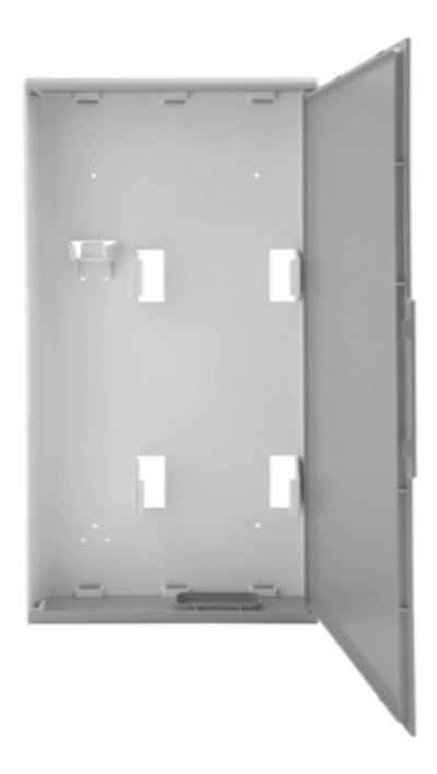 Gray Rubbermaid Spill Mop Storage Cabinet