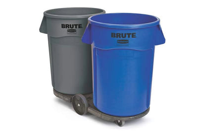 Dark Slate Blue Rubbermaid Tandem Brute Dolly