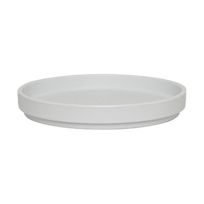 Light Gray Steelite Cali White Stack Plate 159mm Dia 22mm H (Box 6)(Direct)