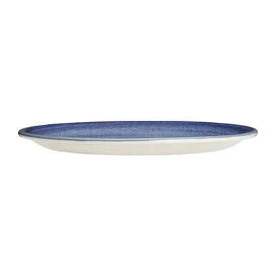 Slate Gray Steelite Revolution Bluestone Plate Coupe 202mm (Pack of 12)
