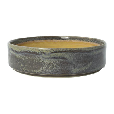 Dim Gray Steelite Aurora Revolution Granite Round Stacking Trays 202mm (Pack of 12)