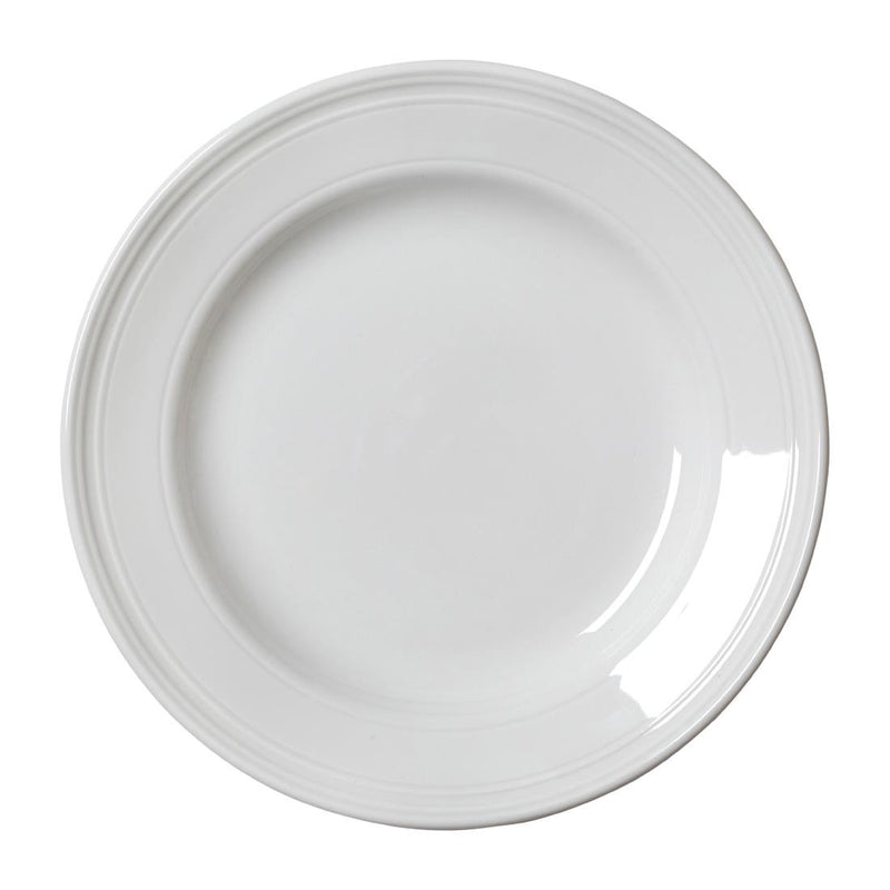 Light Gray Steelite Bead Plates 202mm (Pack of 12)