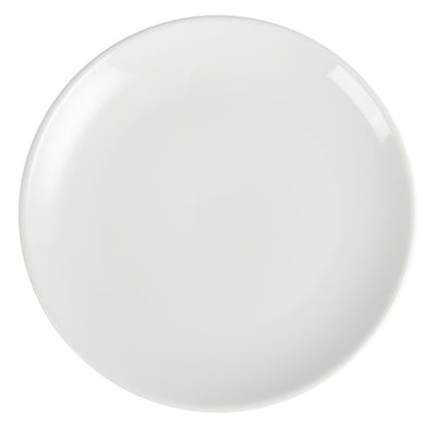 Light Gray Olympia Whiteware Coupe Plates 250mm (Pack of 12)