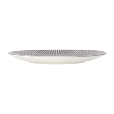 Light Gray Steelite Willow Mist Gourmet Coupe Plates Grey 280mm (Pack of 6)